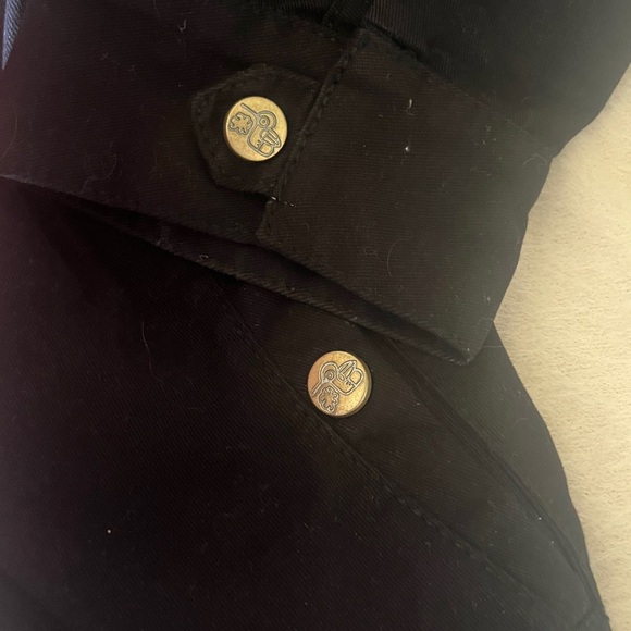 Ay Guey Lola Colorful Lining Flowers Birds Black Cotton Jacket Mexico - Picture 10 of 15